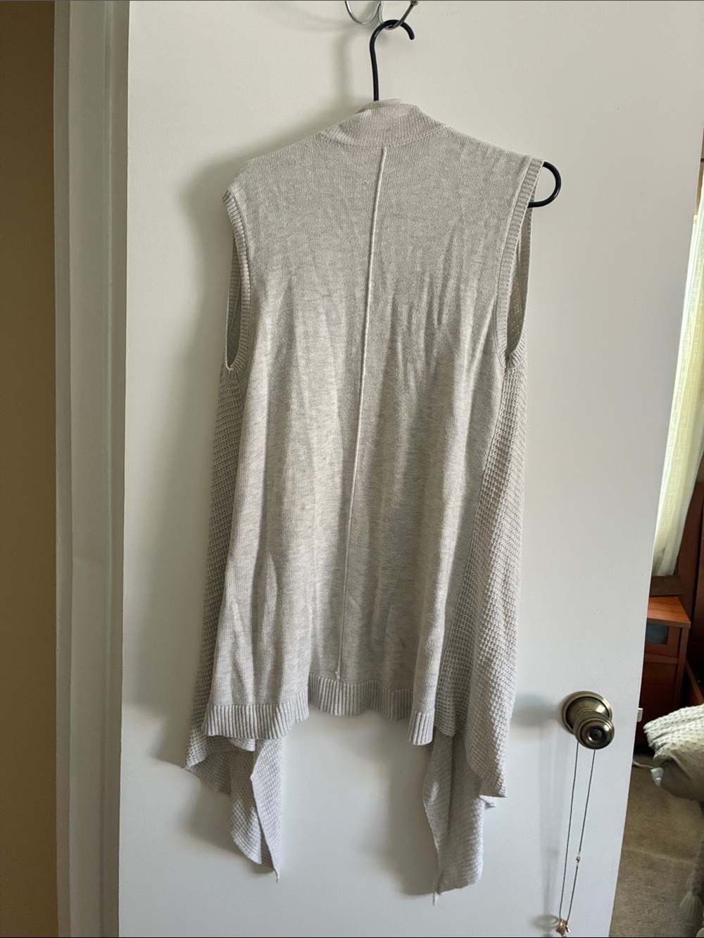 H by Halston Waterfall Open Vest Cardigan - Picture 4 of 4